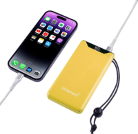 Intenso F10000 Powerbank 10000mAh 20W (2.1A / 5V) - Sárga