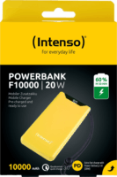 Intenso F10000 Powerbank 10000mAh 20W (2.1A / 5V) - Sárga