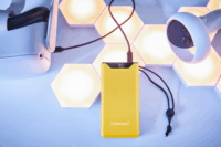 Intenso F10000 Powerbank 10000mAh 20W (2.1A / 5V) - Sárga