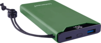 Intenso F10000 Powerbank 10000mAh 20W (2.1A / 5V) - Zöld