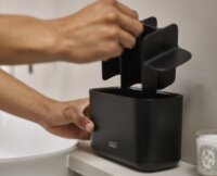 Joseph Joseph 70599 EasyStore Nagyméretű Fogkefe Tartó - Fekete