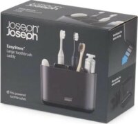 Joseph Joseph 70599 EasyStore Nagyméretű Fogkefe Tartó - Fekete