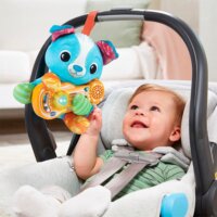 VTech 80-555004 zenélő plüss játék kutyus - kék