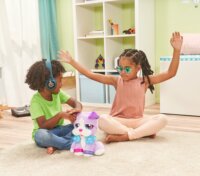 VTech 80-551504 DJ BeatBoxer interaktív zenélő plüss kutyus játék