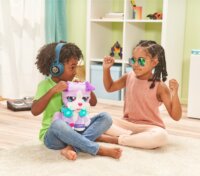 VTech 80-551504 DJ BeatBoxer interaktív zenélő plüss kutyus játék