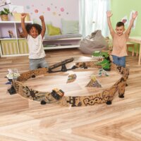 VTech 80-563304 Car-Board Racers Dino-Kaland Kreatív papír Autópálya Készlet