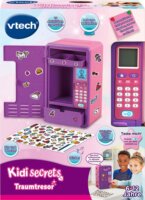 VTech 80-554154 Kidisecrets - Interaktív Számzáras Játék trezor - Rózsaszín