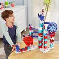 VTech 80-561704 Marble Rush - Spidey Szuper Pörgős Kihívás Golyópálya