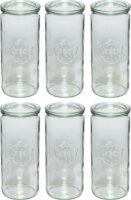 WECK 109110 Henger alakú befőttes üveg 6 darabos készlet 1040ml