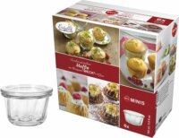 WECK 121467 Konyhai üveg tárolóedény 6 darabos készlet 165ml