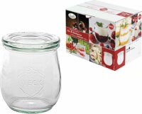 WECK 121298 Tulipán formájú üveg tároló 12 darabos készlet 220ml