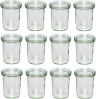 WECK 121162 Befőttes üveg 12 darabos készlet 160ml