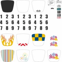 Kidywolf KIDYCAR RC Távirányítós Felmatricázható Drift Versenyautó 1:12 - Zöld