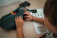 Kidywolf KIDYCAR RC Távirányítós Felmatricázható Drift Versenyautó 1:12 - Zöld