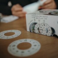 Kidywolf KIDYALARM Analóg és digitális ébresztőóra gyerekeknek - Türkiz