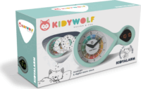 Kidywolf KIDYALARM Analóg és digitális ébresztőóra gyerekeknek - Türkiz