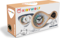 Kidywolf KIDYALARM Analóg és digitális ébresztőóra gyerekeknek - Rosa
