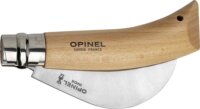 Opinel 113110 No.10 Összecsukható kerti kés ívelt pengével - Bükkfa markolattal
