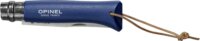Opinel 001891 No.08 Összecsukható Zsebkés védőtokban - Kék fa markolattal