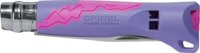 Opinel 002152 No.07 Összecsukható gyerek zsebkés beépített síppal - Lila markolattal