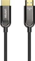 Unitek C11085GY01 HDMI - HDMI 2.1 Optikai Kábel 15m - Fekete