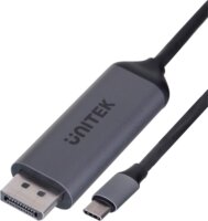 Unitek V1423C USB-C - DisplayPort 1.4 Kábel 1.8m - Fekete