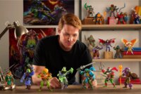 Mattel HTH16 Masters of the Universe Origins Grayskull Teknősei Casey Jones játékfigura