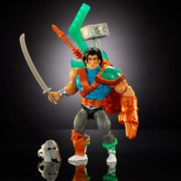 Mattel HTH16 Masters of the Universe Origins Grayskull Teknősei Casey Jones játékfigura