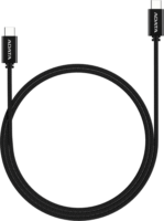 Adapa CACC-100PN-BK USB-C apa - USB-C apa 2.0 Adat és töltő kábel - Fekete (1m)
