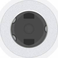 Apple USB-C to 3.5 mm Fülhallgató Jack Átalakító - Fehér