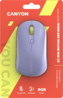 Canyon MW-22 Wireless Egér - Lila