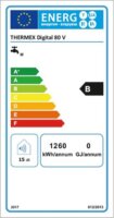 Thermex DIGITAL WI-FI 80 V Elektromos Forróvíztároló Bojler 80 Liter