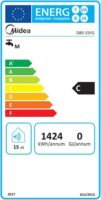 Midea D80-15FG Elektromos Forróvíztároló Bojler 80 Liter