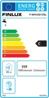 Finlux F-WH35D15SL Elektromos Bojler 35 Liter - Szürke