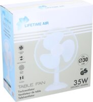 Lifetime Air 8711252503844 Asztali Ventillátor - Fehér