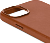 Decoded Leather Apple iPhone 15 Plus MagSafe Bőr Tok - Barna