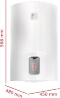 Ariston Lydos R 50 V 1,8K EU Elektromos Forróvíztároló Bojler 50 Liter