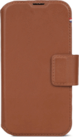 Decoded Leather Apple iPhone 15 Plus MagSafe Flip Tok - Barna