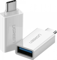 Ugreen US173 USB-C apa - USB-A anya 3.1 Adapter - Fehér