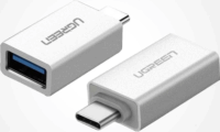 Ugreen US173 USB-C apa - USB-A anya 3.1 Adapter - Fehér