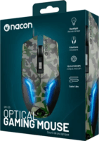 Nacon Gaming GM-105 Vezetékes Gaming Egér - Forest Camo