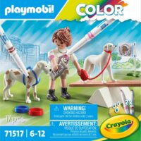 Playmobil 71517 COLOR - Kutyakiképzés Konstruktőr készlet