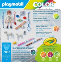 Playmobil 71517 COLOR - Kutyakiképzés Konstruktőr készlet