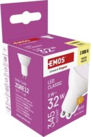 Emos LED Classic Izzó 3W 345lm 3 000K GU10 - Meleg Fehér