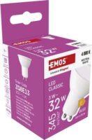 Emos LED Classic Izzó 3W 345lm 4000K GU10 - Természetes Fehér