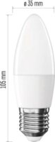 Emos LED Classic Gyertya Izzó 2,6W 350lm 4 000K E27 - Természetes Fehér