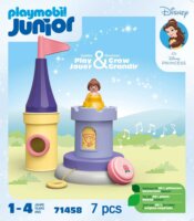 Playmobil 71458 Junior - Disney Belle Játék Torony Melódiával Építőjáték