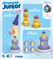 Playmobil 71458 Junior - Disney Belle Játék Torony Melódiával Építőjáték