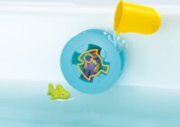 Playmobil 71688 Junior - Aqua Víztölcsér Baba Cápa fürdőszobai Játék készlet