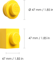 LEGO 40101732 mágneses készlet - Sárga